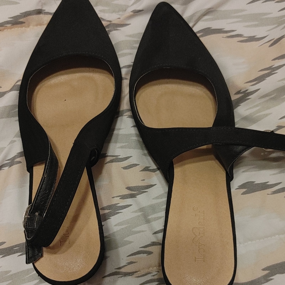 🌵🌵Black Lov Mark Heels